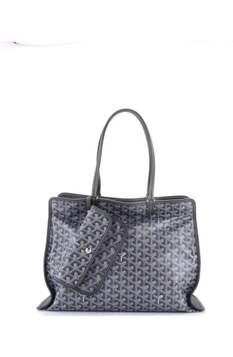 Pre-Owned Goyard Hardy Pet Carrier Coated Canvas PM, Alternate, color, Gray