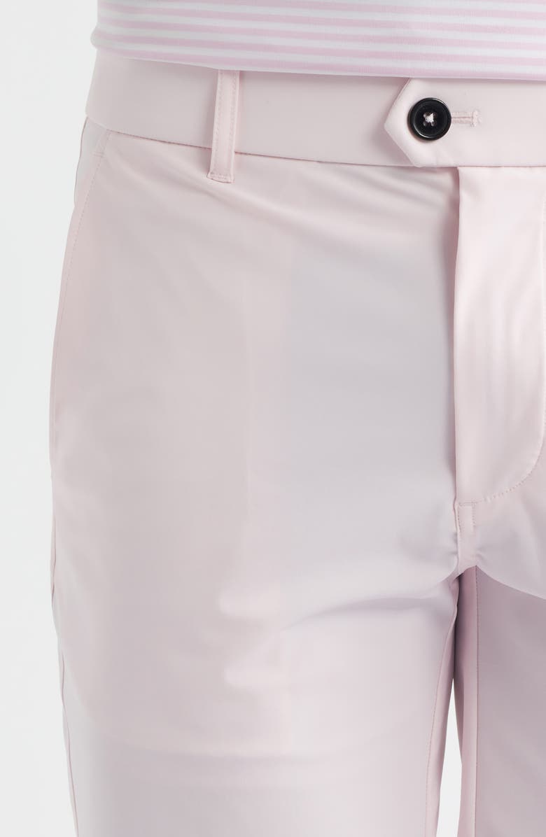 Greyson Montauk 8-Inch Flat Front Golf Shorts, Alternate, color, Pink Sky