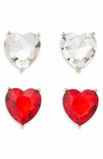 Tasha Set of 2 Heart Stud Earrings