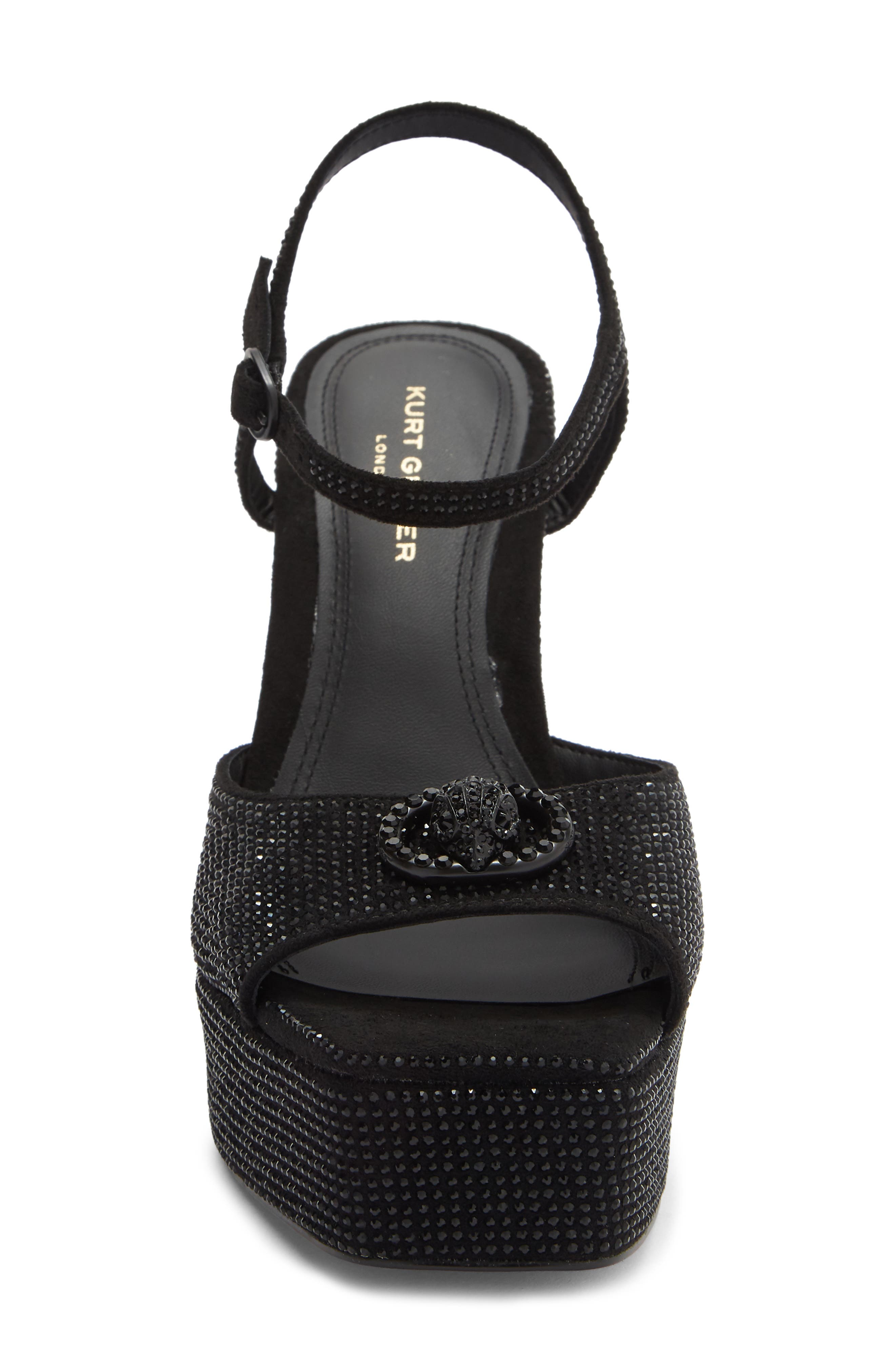 Chelsea Peep Toe Platform Sandal, Alternate, color, BLACK PATENT