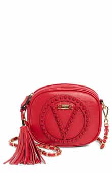 Nina Rock Leather Crossbody Bag