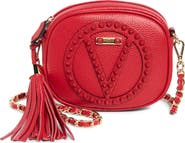 Valentino Nina Rock Leather Crossbody Bag