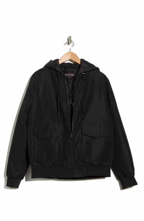 Michael Kors Broxton Hooded Dickey Bomber Jacket
