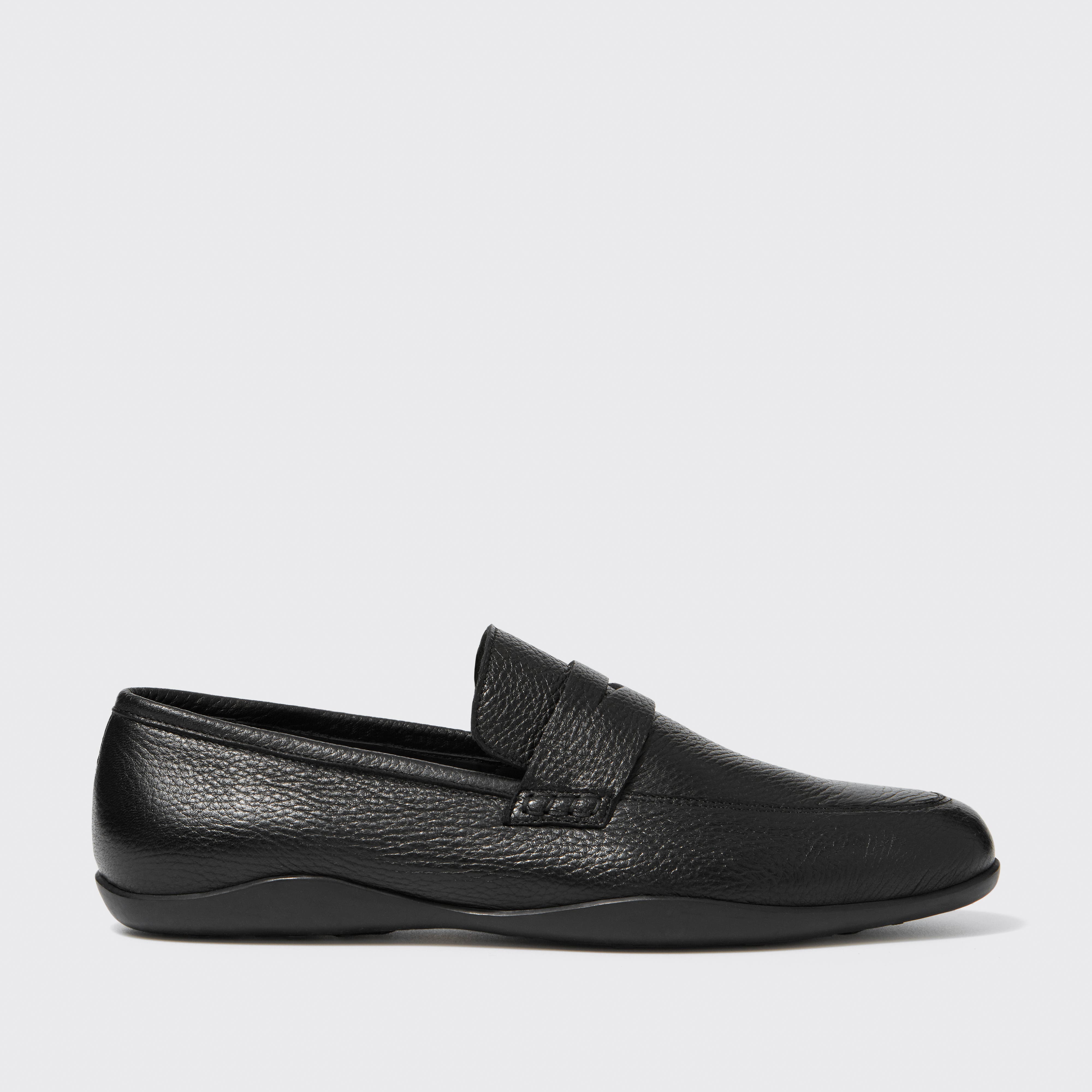 Harrys London Downing Penny Loafer, Main, color, Black