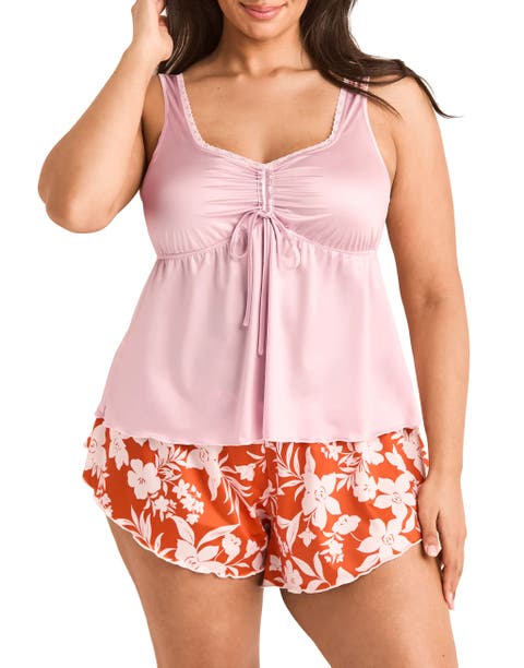 Lavern Pajama Tank Top & Shorts Set