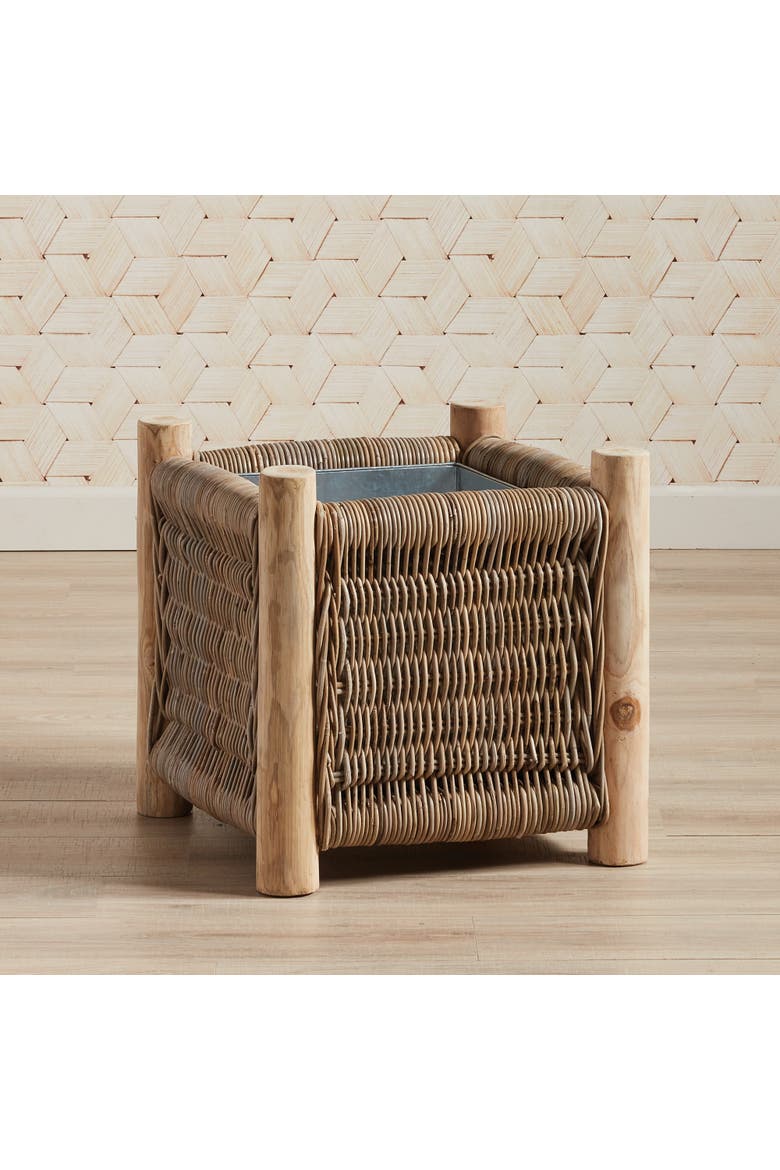 Landon Planter, Alternate, color, Brown