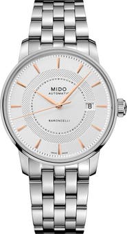 MIDO Baroncelli Signature Automatic Bracelet Watch, 39mm