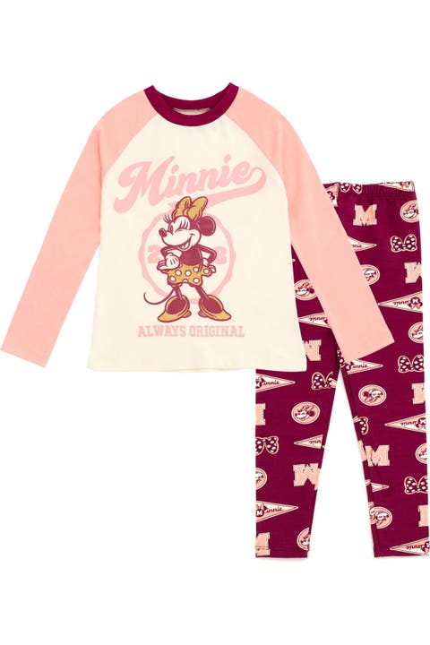 Minnie Mouse Glitter 2-Piece Tee and Leggings Set