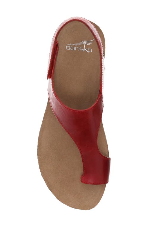 Dansko Reece Sandal In Bronze Metallic