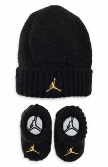 Chunky Knit Beanie and Booties Set