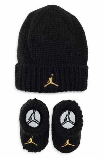 Chunky Knit Beanie and Booties Set