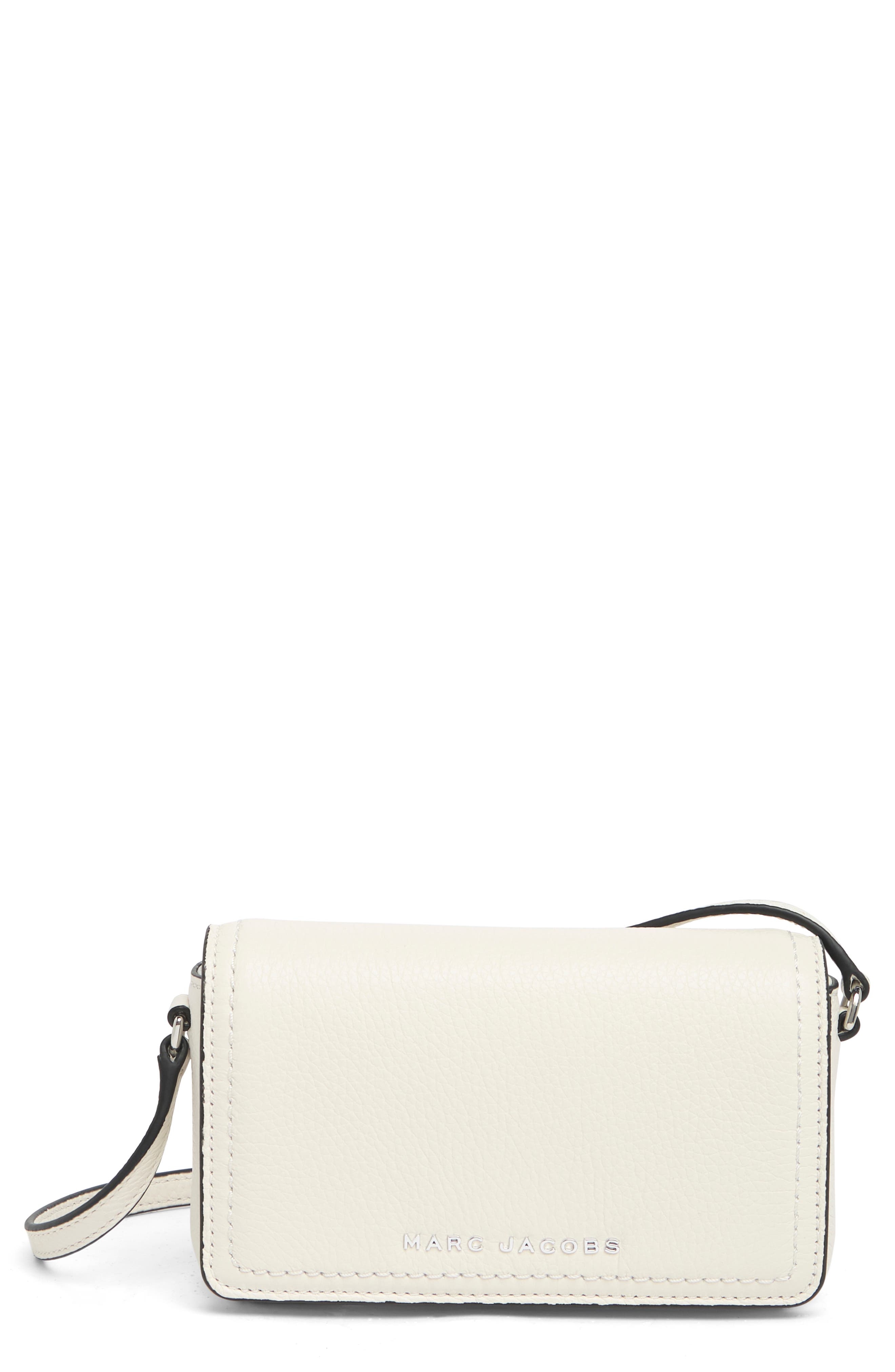 Groove Leather Mini Bag, Main, color, COTTON