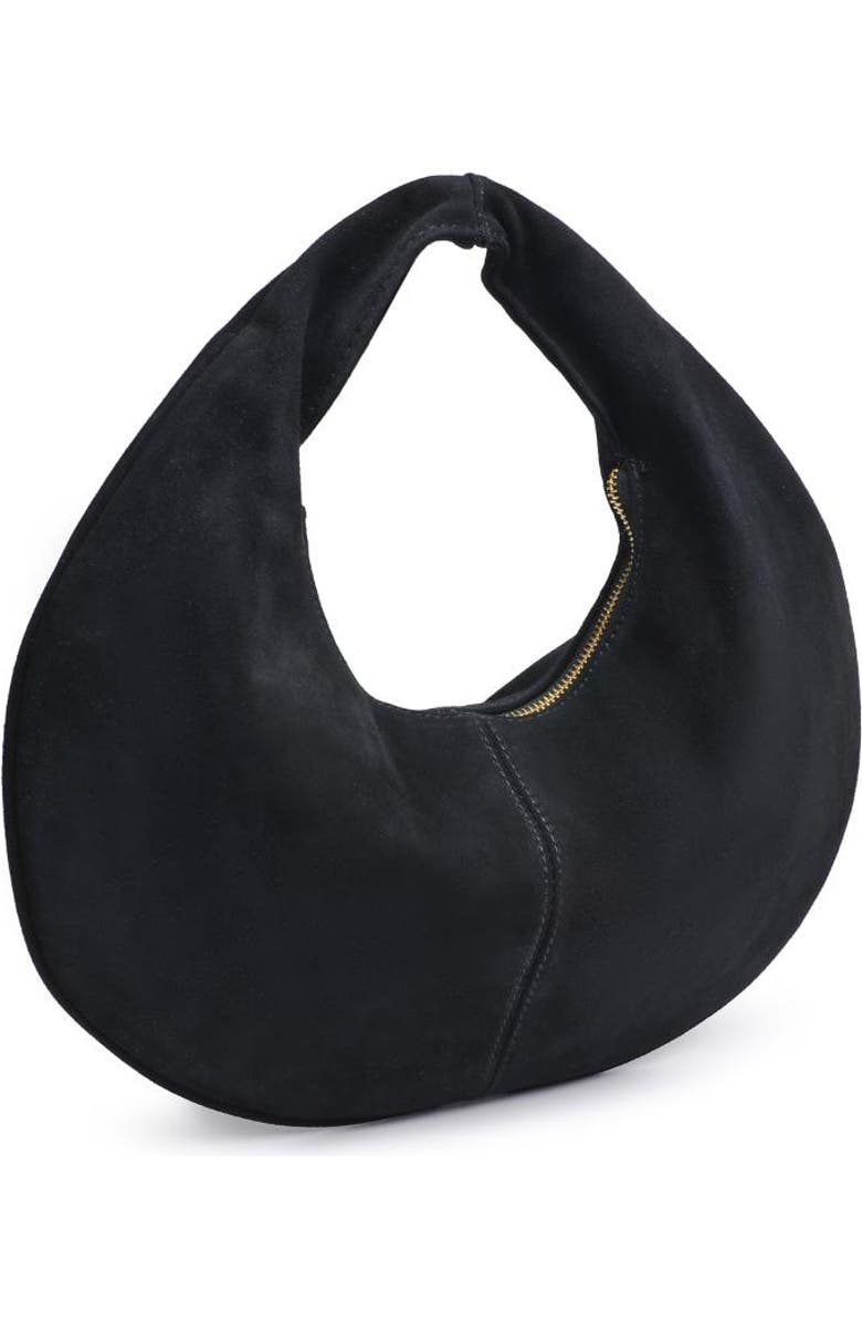 MODA LUXE Farrah - Suede Hobo, Alternate, color, Black