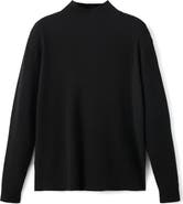 MANGO Ribbed Turtleneck Sweater