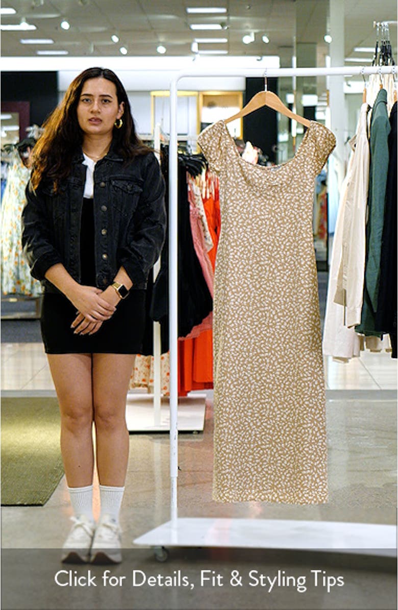 Leire Floral Maxi Dress, sales video thumbnail