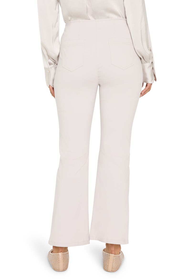 Berkeley Wonderstretch Pull-On High Waist Slim Ankle Flare Pants, Alternate, color, POWDER