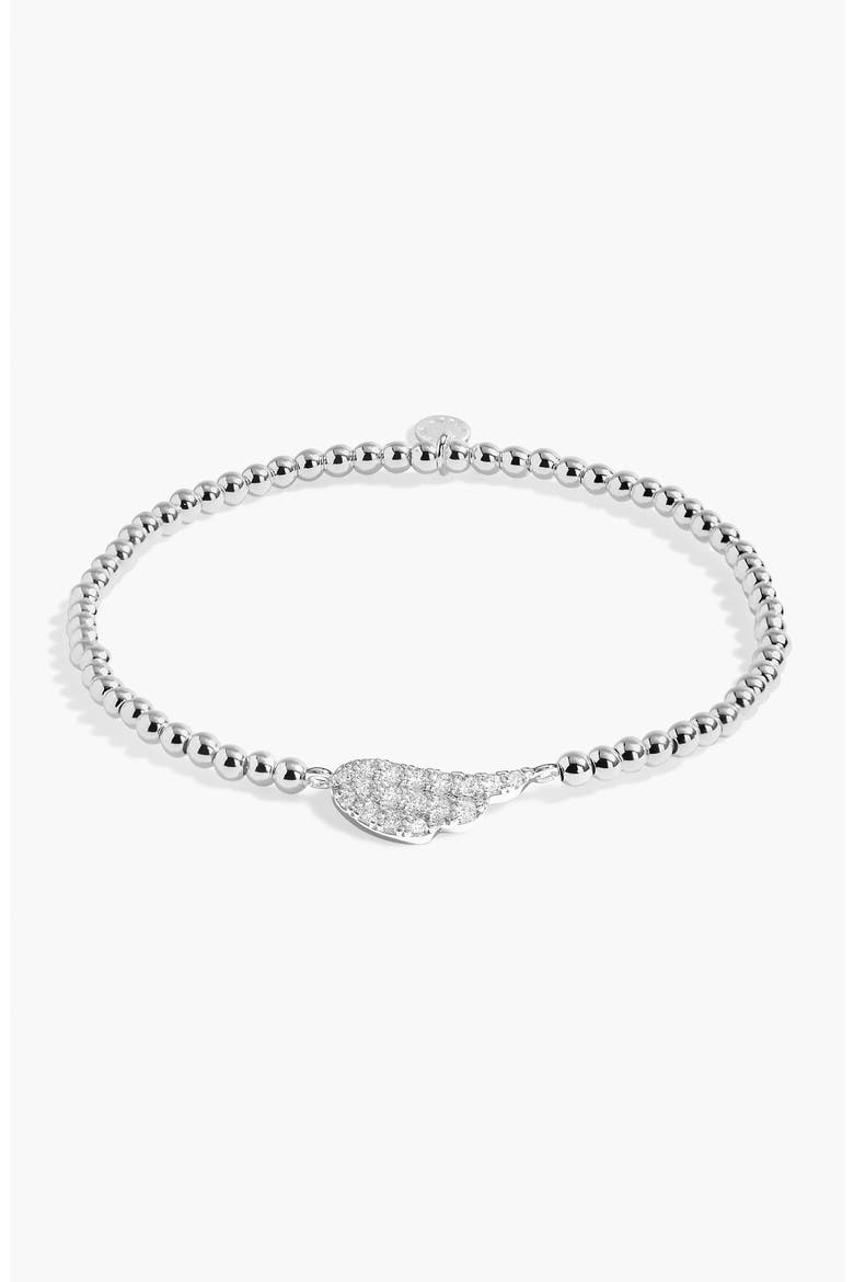 A Little 'Angel' Bracelet, Alternate, color, Metallic Silver