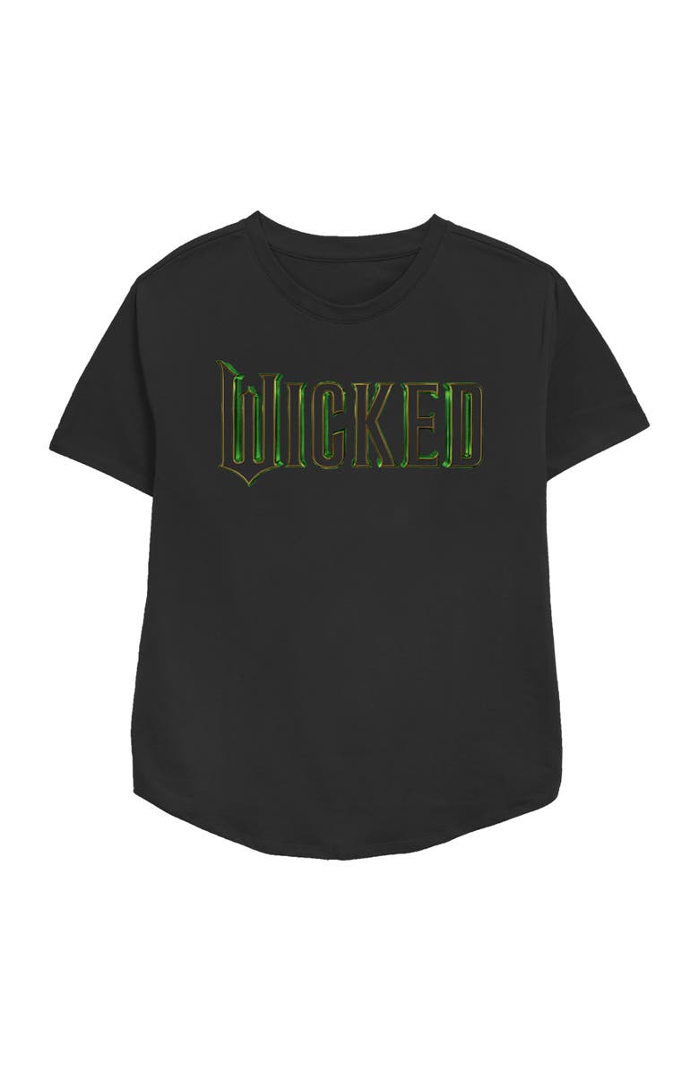 Wicked Women's Wicked Official Logo  Graphic T-Shirt, Main, color, Black Classic Logo