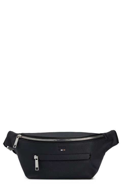 Ray Faux Leather Belt Bag