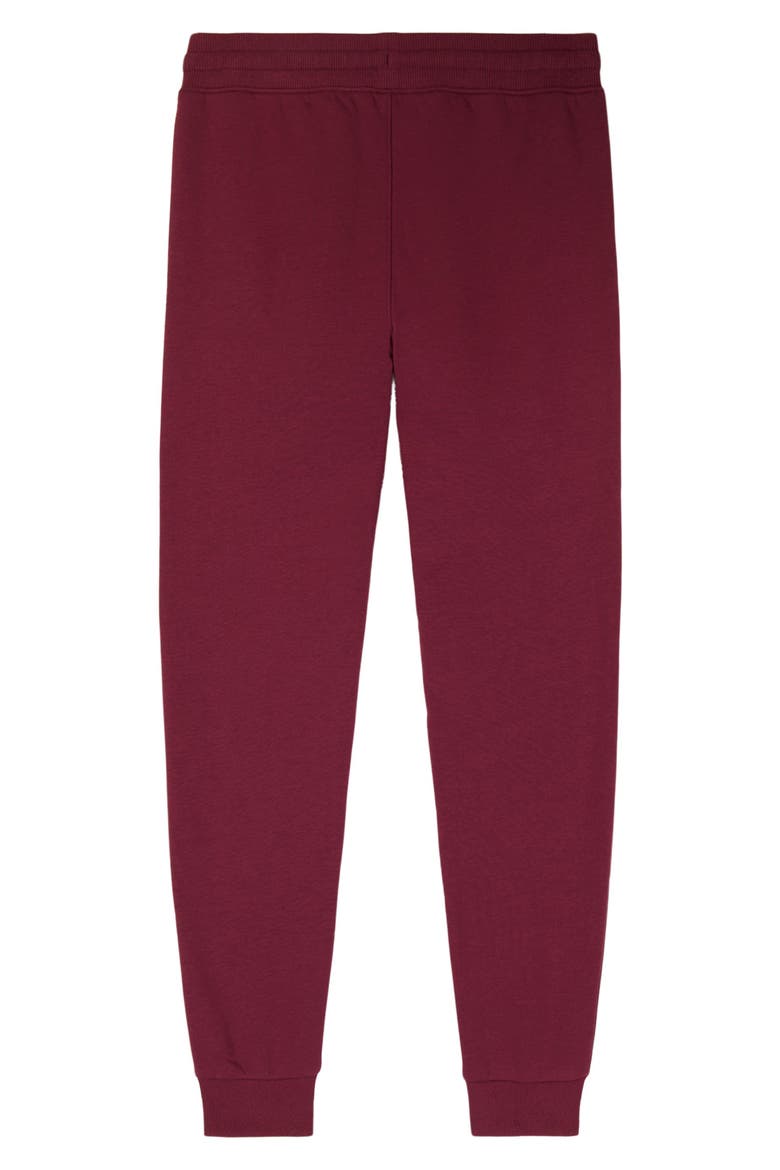 Kids' Collegiate Stack Joggers, Alternate, color, ZINFANDEL