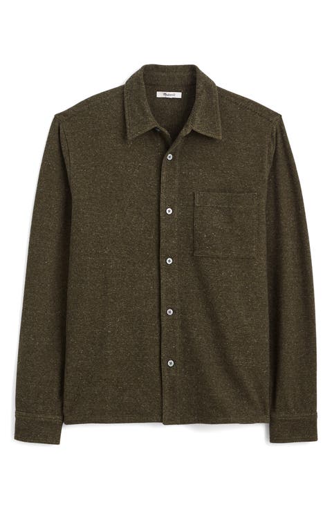 The Devoe Knit Button-Up Shirt