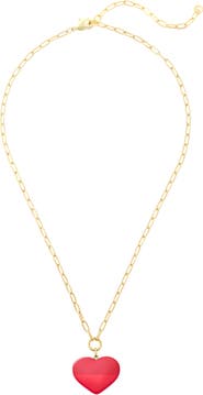 MACHETE Midi Heart Pendant Necklace