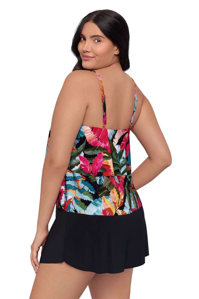 Roxy Swim Romper, Alternate, color, Vintage Jungle