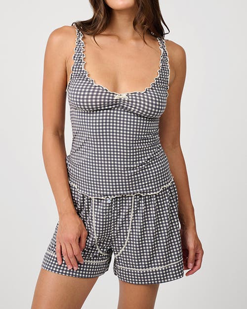Weworewhat Lettuce Edge Tank In Black