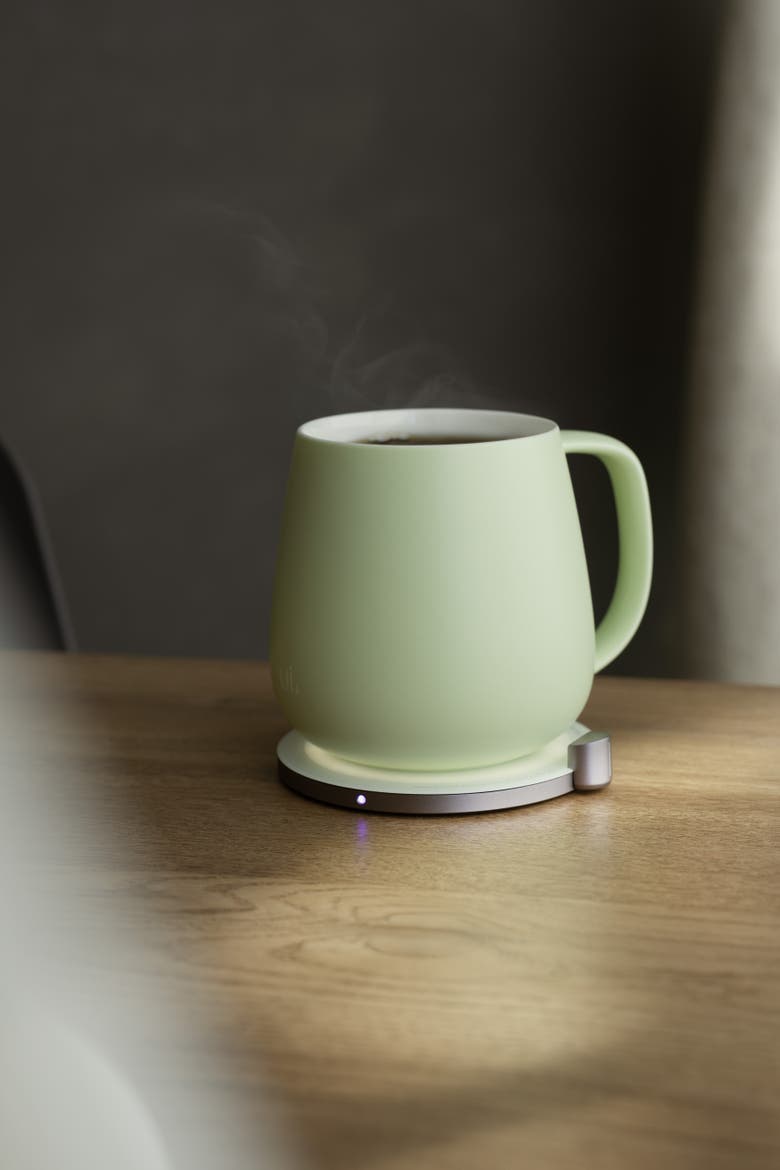 Ui + Self-Heating Mug Set - Navy Blue, Alternate, color, Green