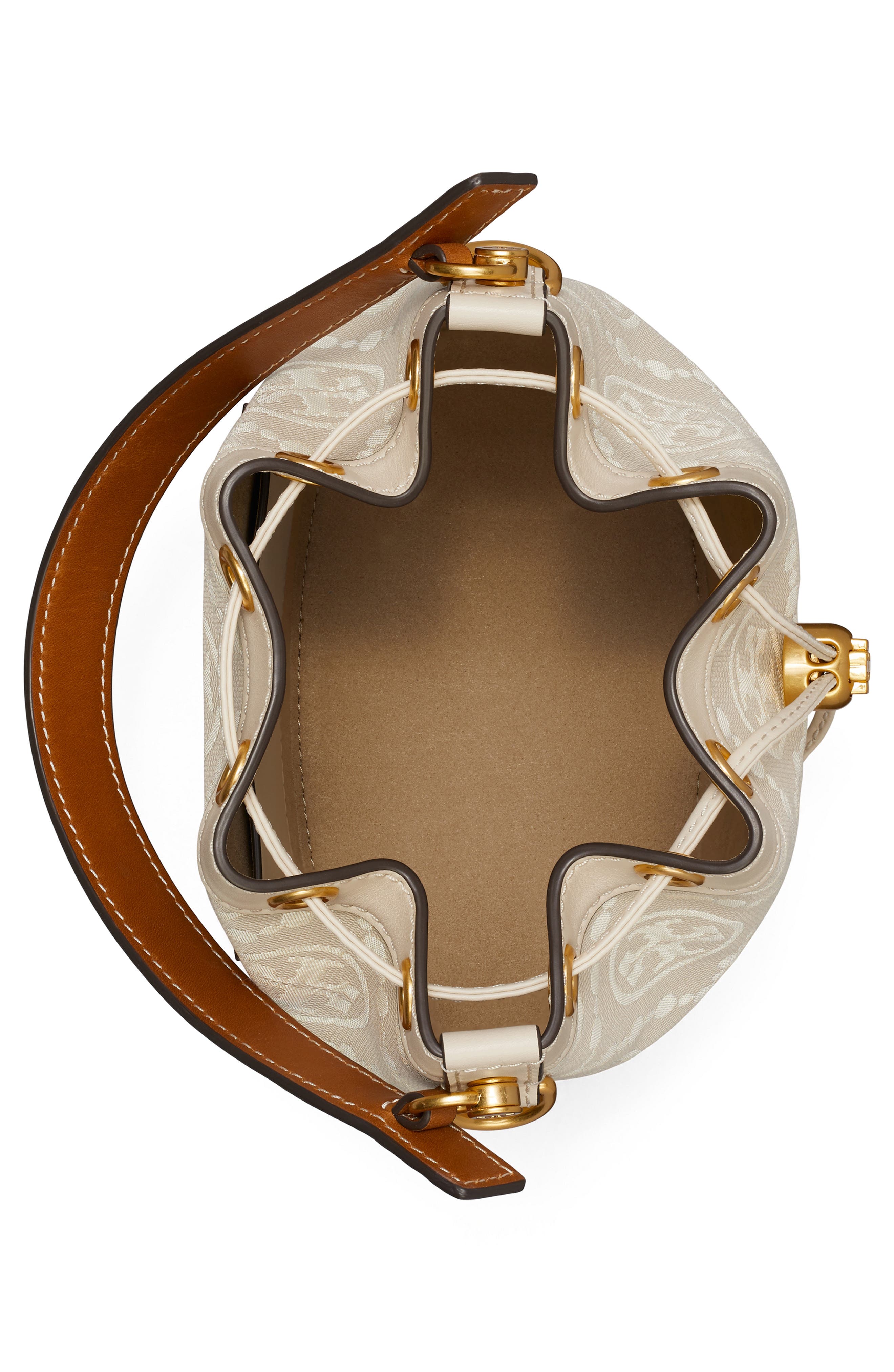 Tory Burch T Monogram Bucket Bag, Alternate, color, 