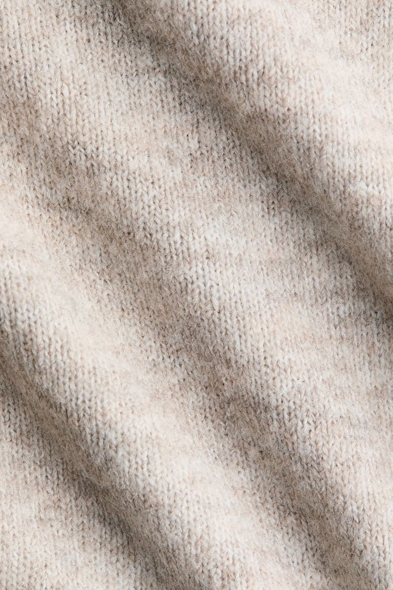 Loose-fit Cardigan, Alternate, color, Taupe melange
