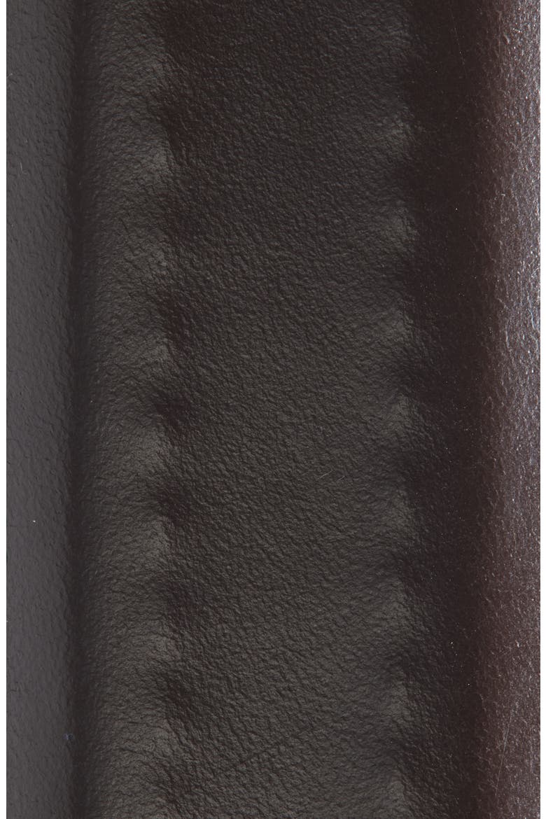 Hidden Stitch Leather Belt, Alternate, color, BROWN