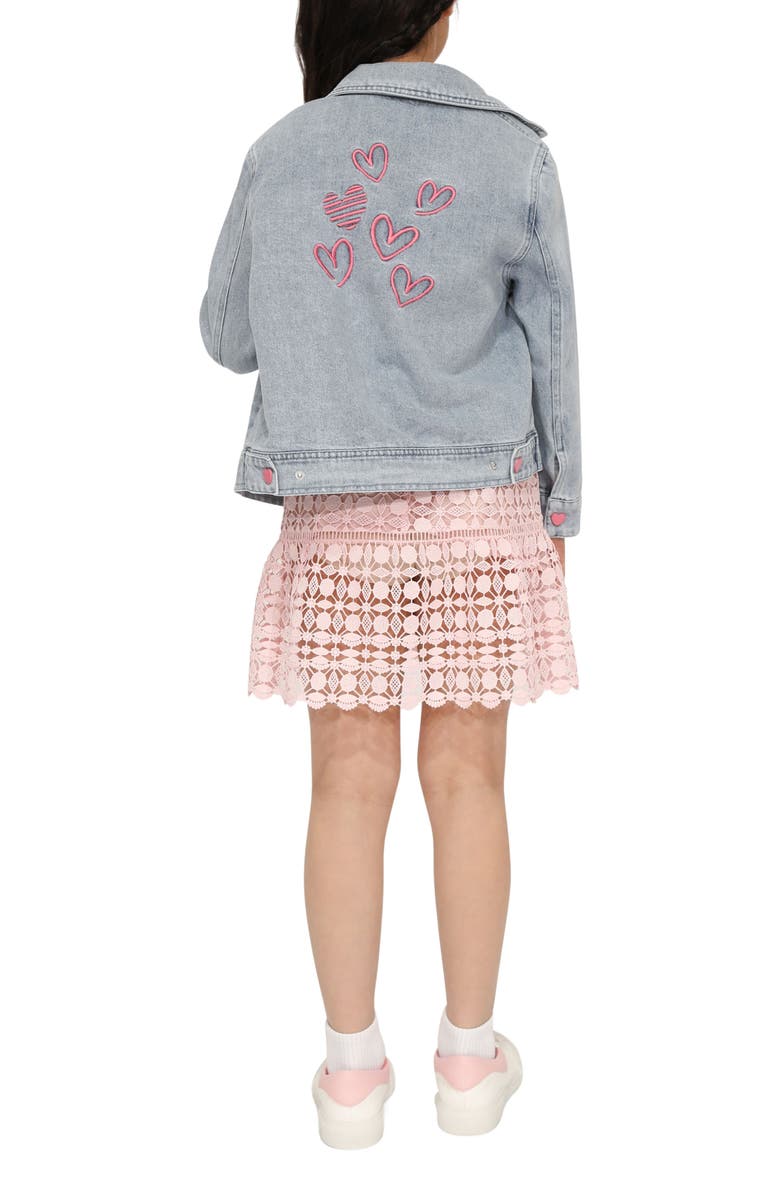 Belle & Bloom Sweet Like Me Denim Jacket, Alternate, color, Stonewash