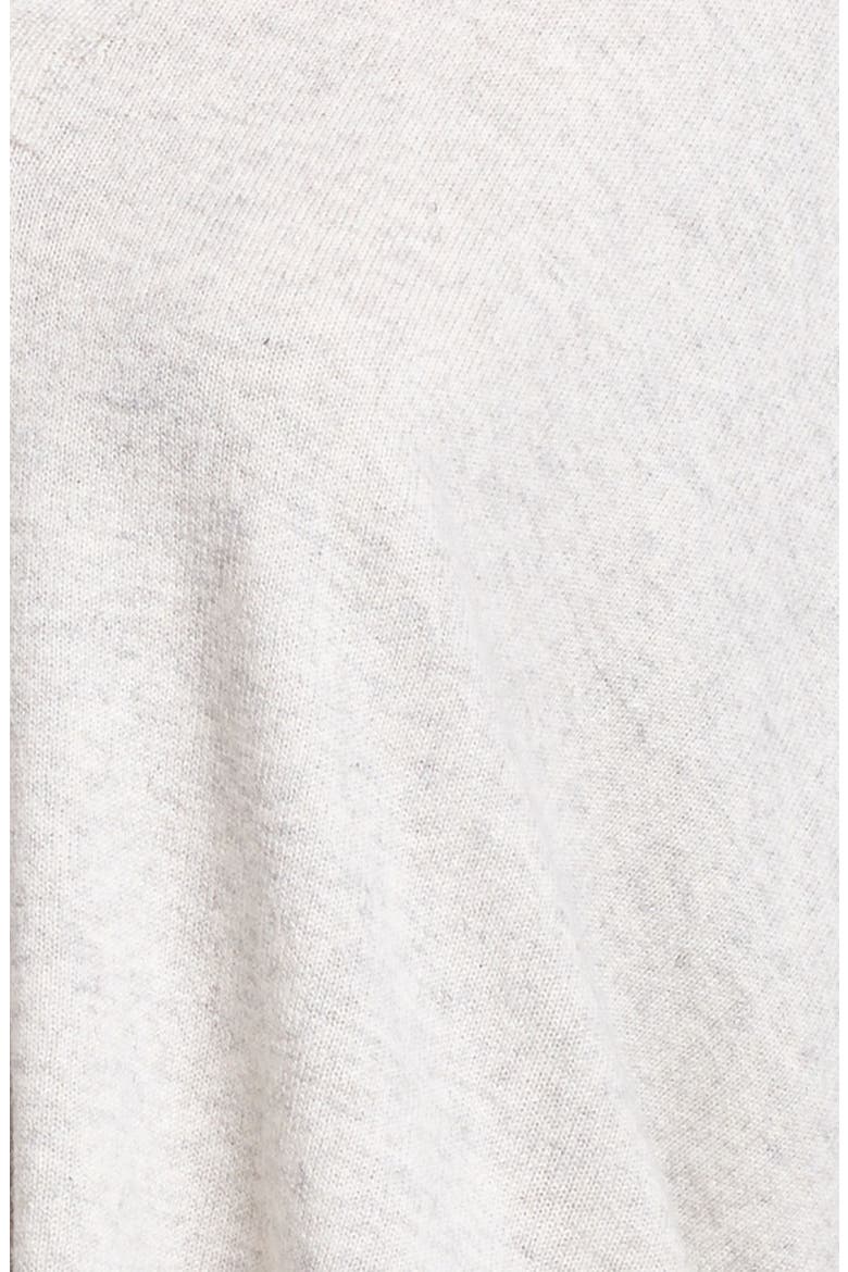 V-Neck Wool & Cashmere Sweater, Alternate, color, HEATHER CLOUD
