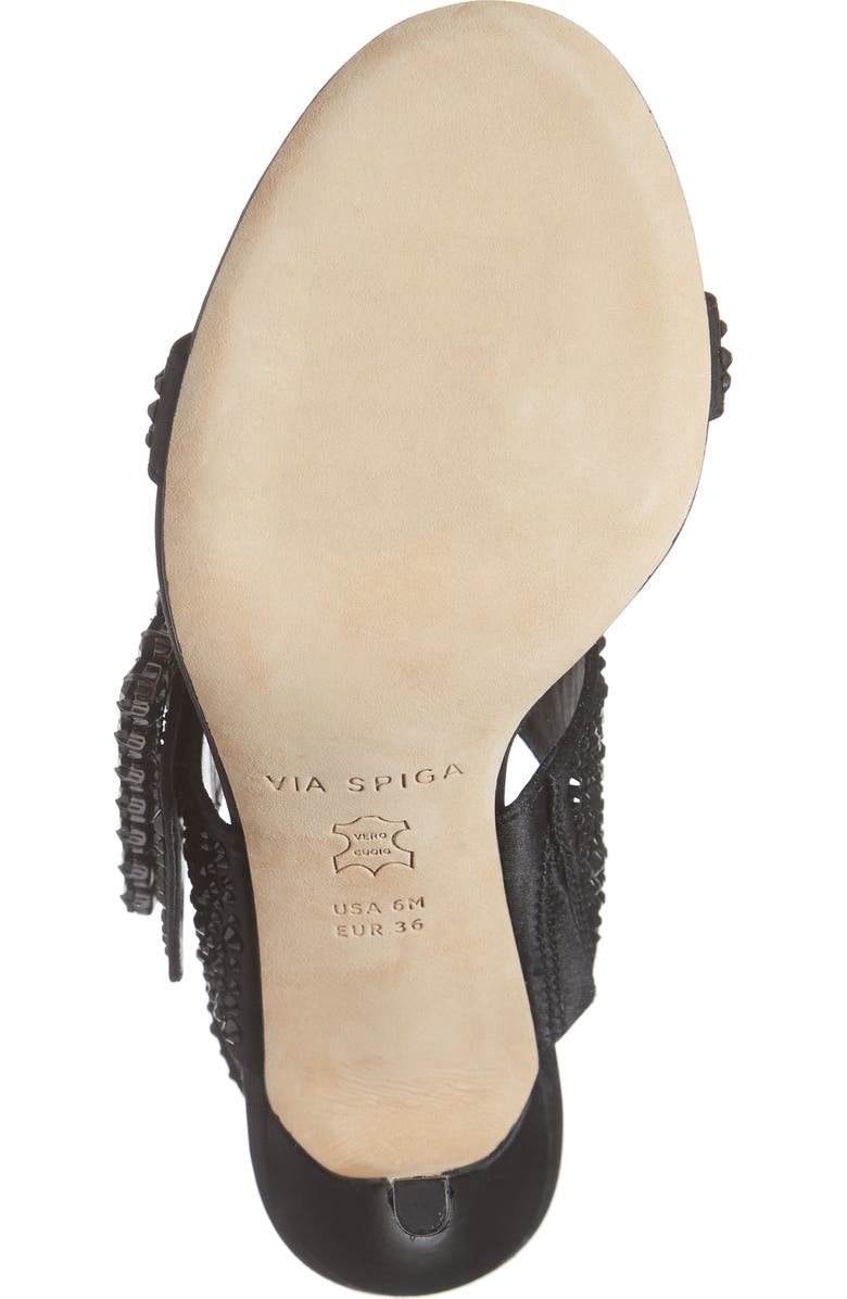 Via Spiga Macyn Embellished Slingback Sandal, Alternate, color,