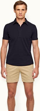 Orlebar Brown Sebastian Pique Tailored Fit Pique Polo Shirt
