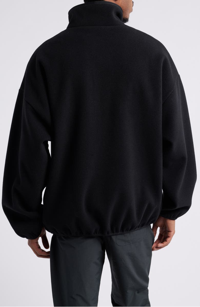 Fear of God Essentials Brushed Half Zip Pullover, Alternate, color,