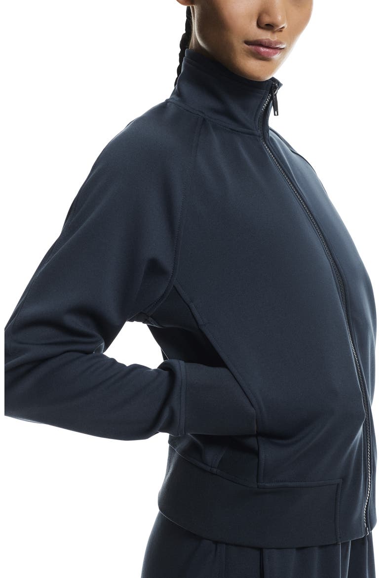 Courtside Full Zip Jacket, Alternate, color, MIDNIGHT