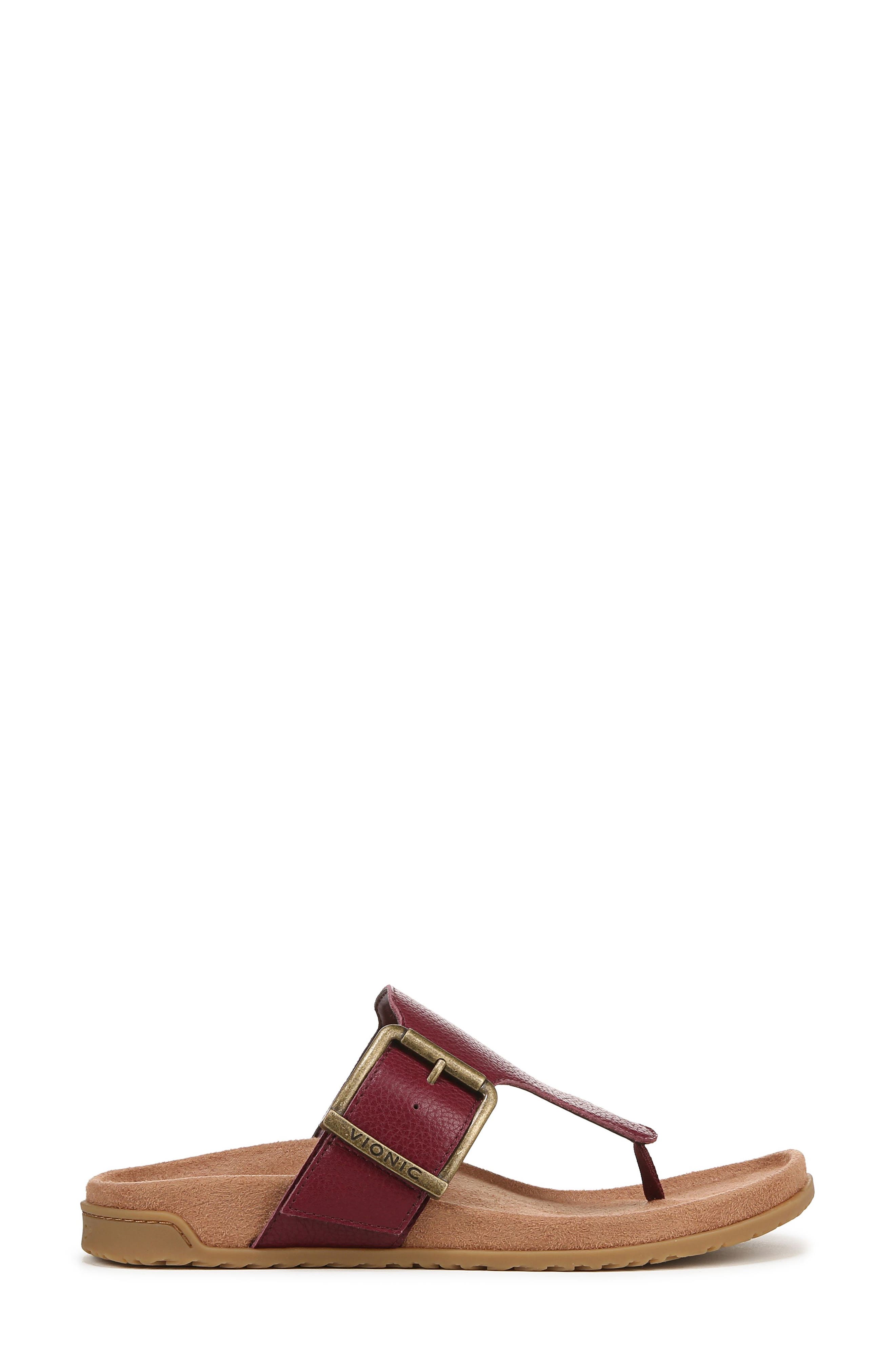 Emma Flip Flop, Alternate, color, CHERRY JUBILEE
