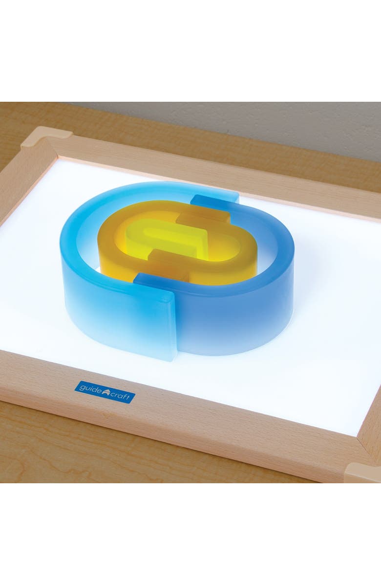 Kaplan Early Learning Company Discovery Stackers - Natural Tall Arch - 5 Pieces, Alternate, color, Natural