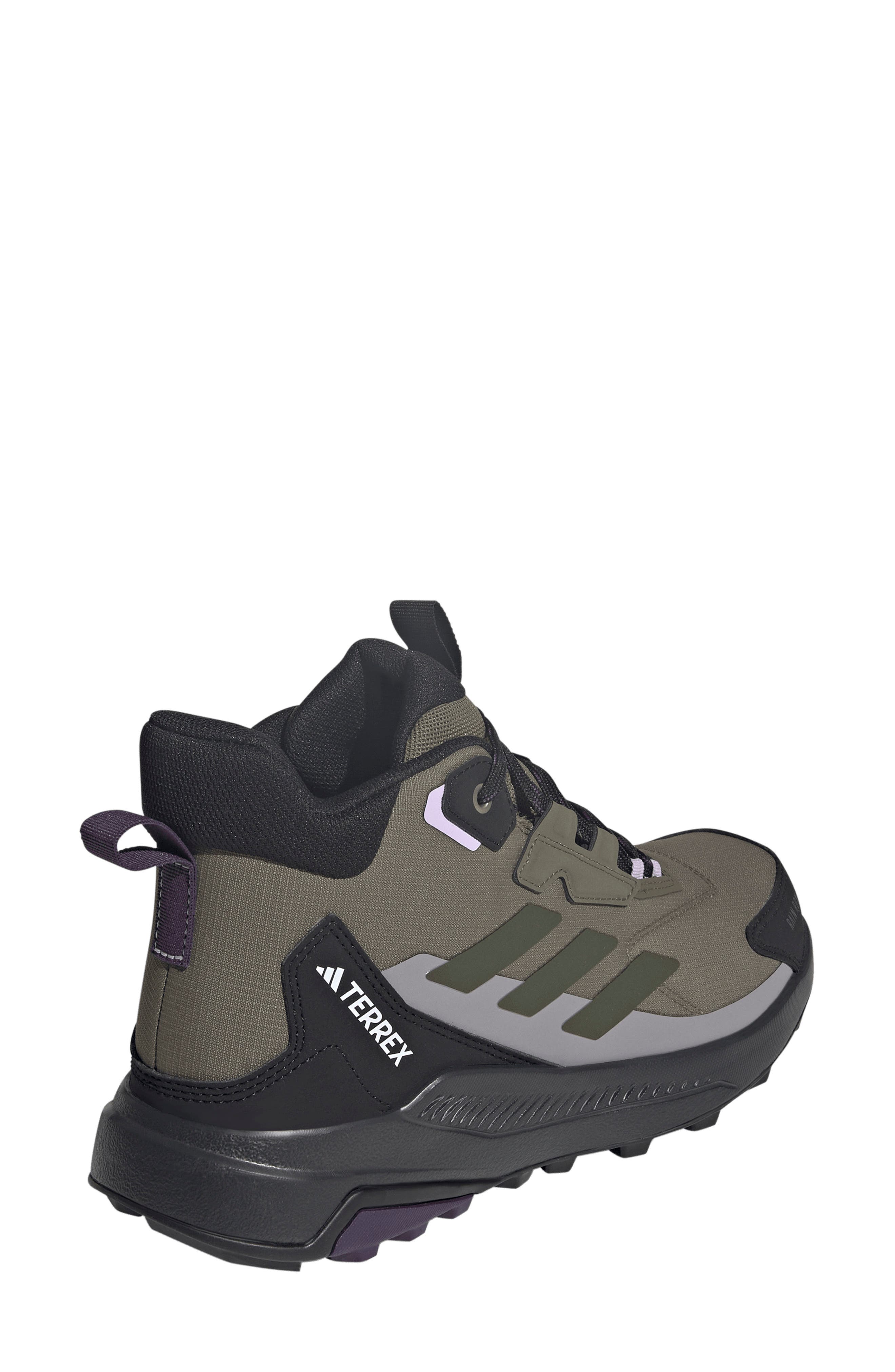 adidas Terrex Anylander Mid R.RDY Waterproof Hiking Boot, Alternate, color, Olive/ Night Cargo/ Black