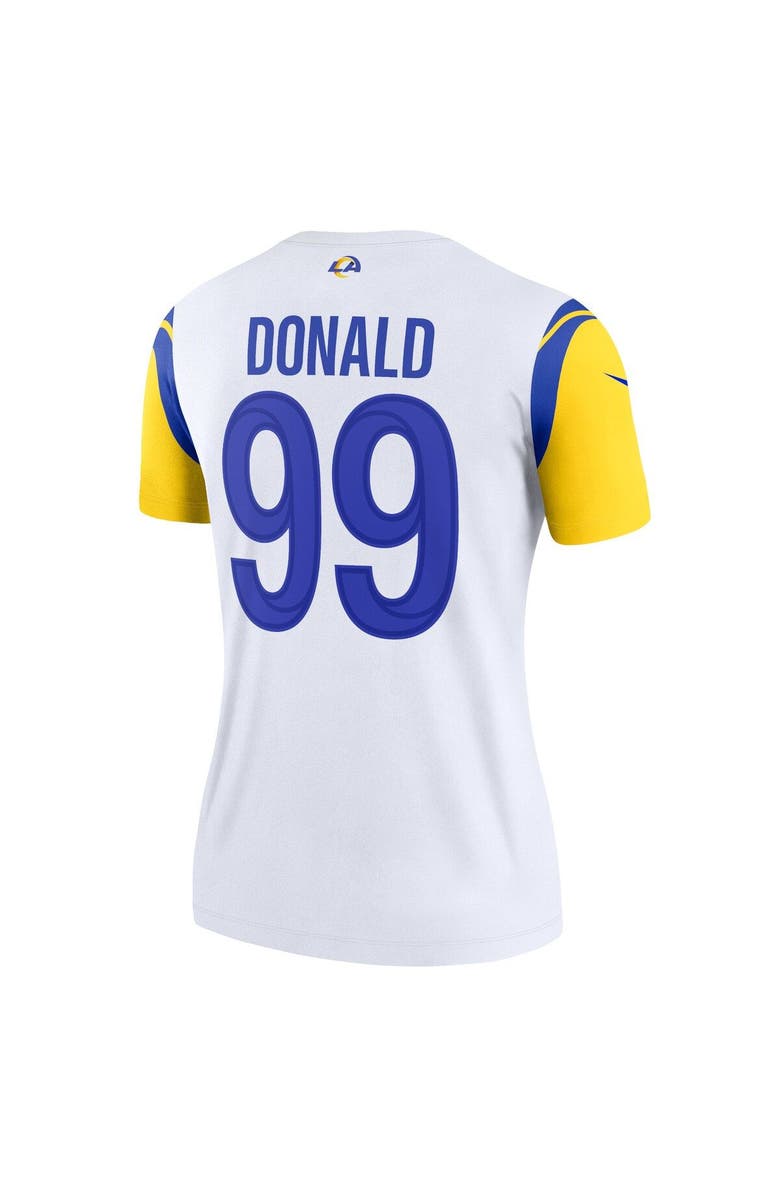 Nike Women's Nike Aaron Donald White Los Angeles Rams Legend Jersey, Alternate, color, 