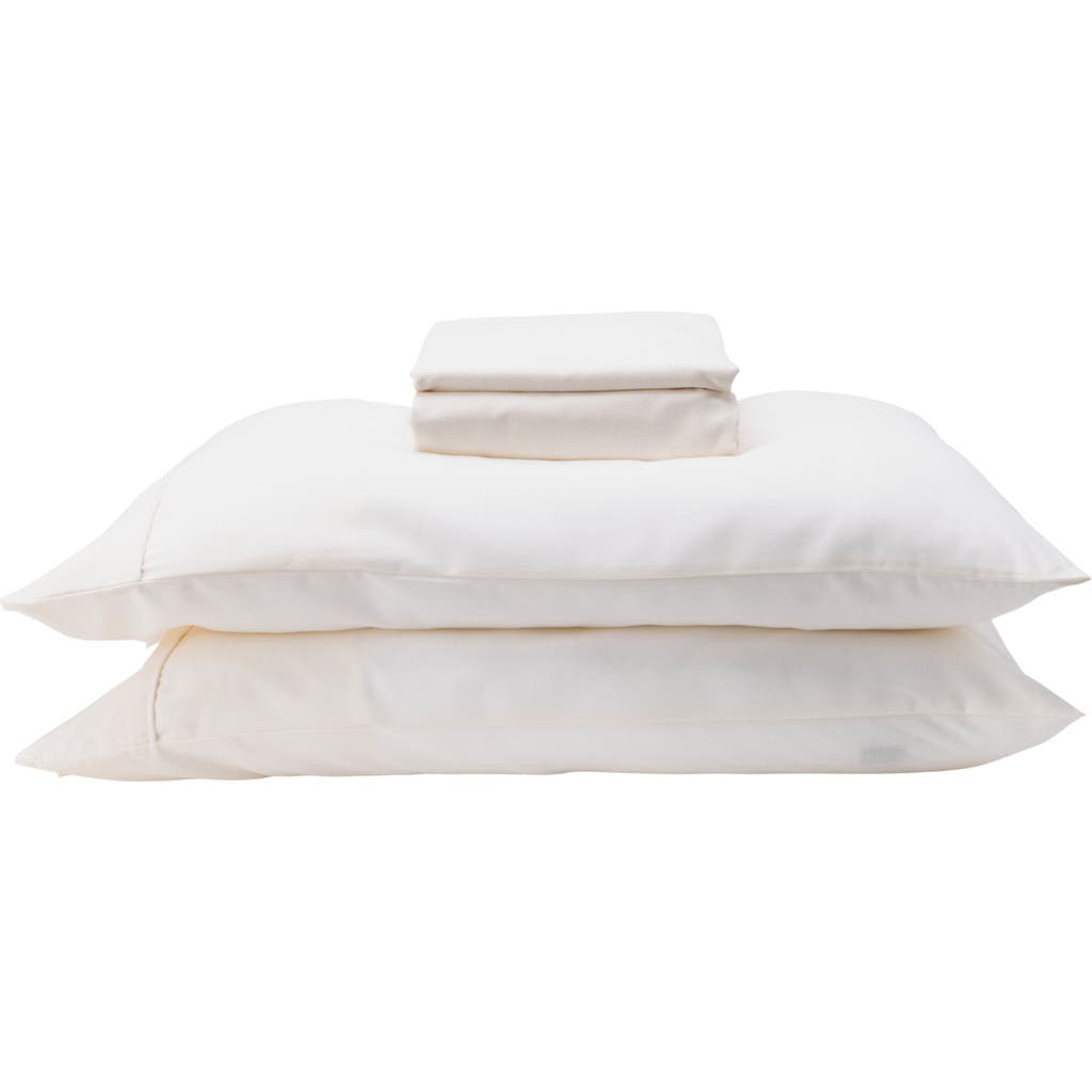 Ettitude Clean Lyocell & Hemp Sheet Set In Stone
