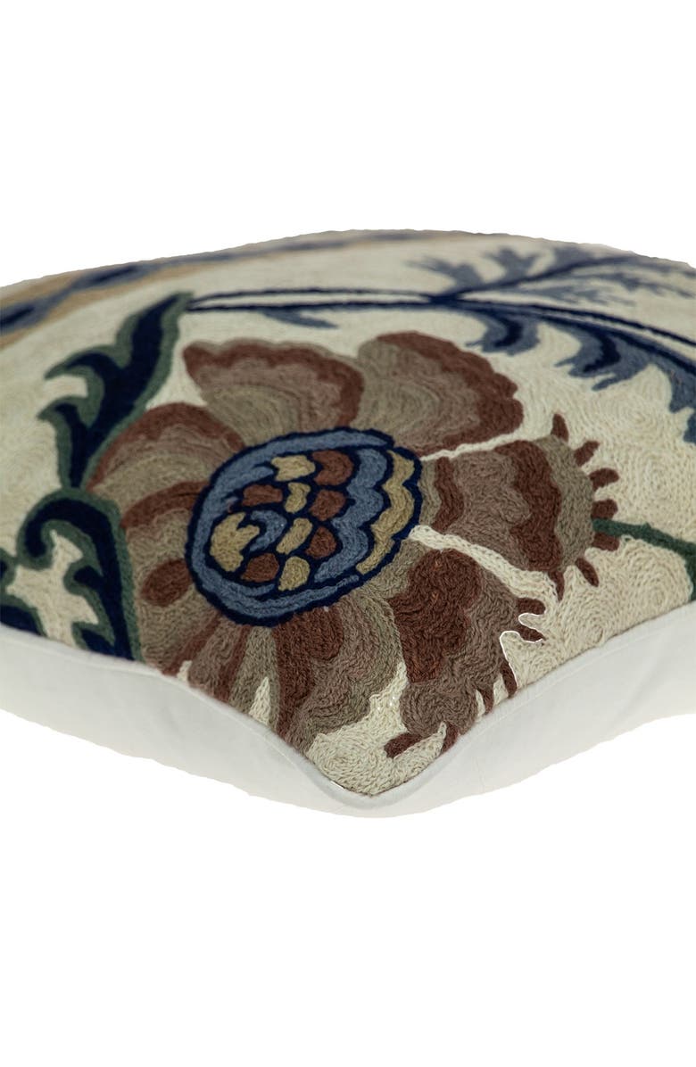 PARKLAND COLLECTION Marisol Beige Throw Pillow, Alternate, color, Beige