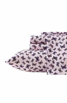 Betsey Johnson Butterfly Delight Microfiber Sheet Set