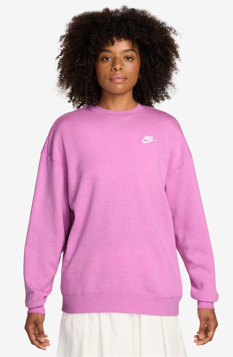 Club Fleece Loose Fit Crewneck Sweatshirt