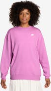 Nike Club Fleece Loose Fit Crewneck Sweatshirt