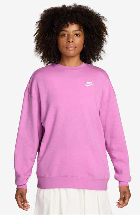 Nike Club Fleece Loose Fit Crewneck Sweatshirt