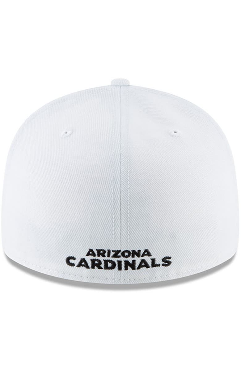 New Era Men's New Era White Arizona Cardinals Omaha Low Profile 59FIFTY Fitted Hat, Alternate, color, White