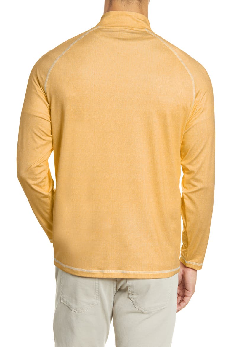 Quarter Zip Performance Pullover, Alternate, color, SUN